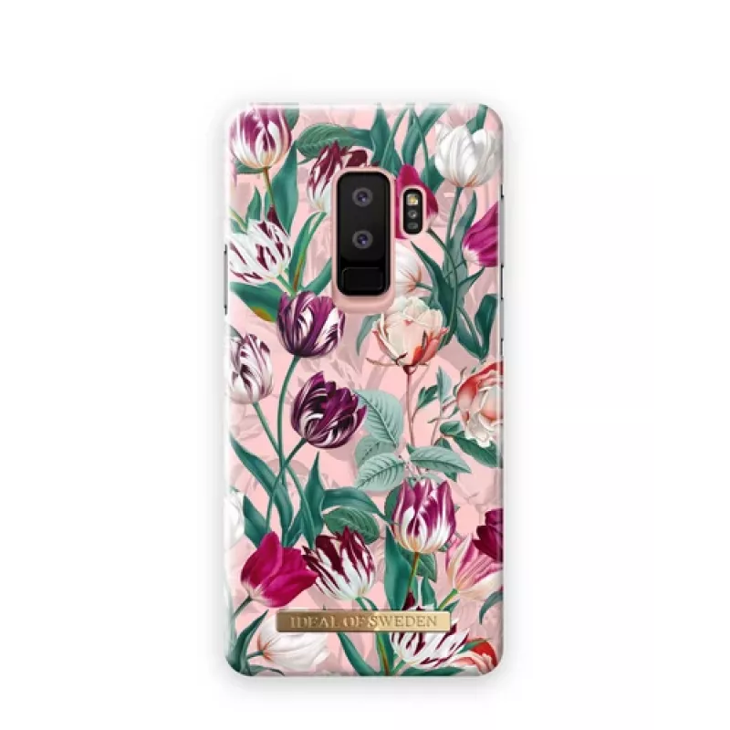 iDeal Of Sweden PRINTED Funda trasera para Samsung Galaxy S9+, 15,8 cm (6,2 pulgadas), Pink Blossom, multicolor (rosa, violeta, blanco)