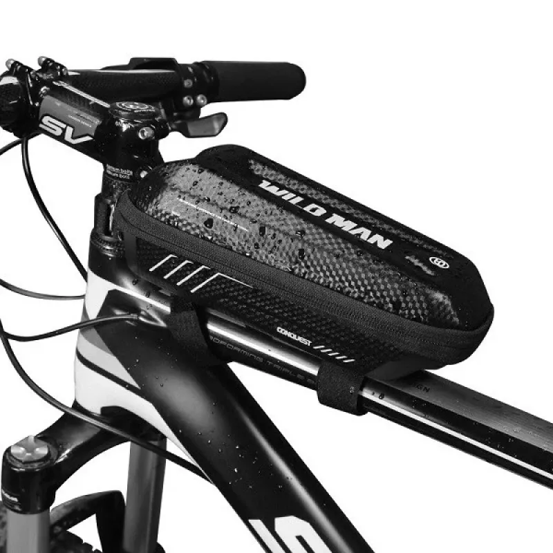 WILDMAN E5S bolsa de cuadro para bicicleta 1L negra