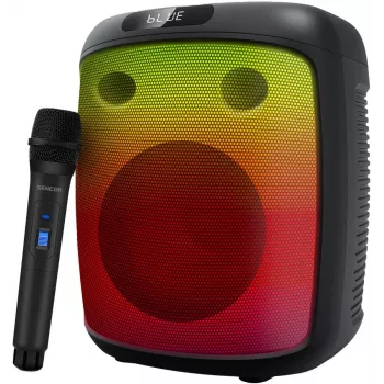 SENCOR Partycon BASE Altavoz Bluetooth portátil 100W, IPX4, TWS, LED