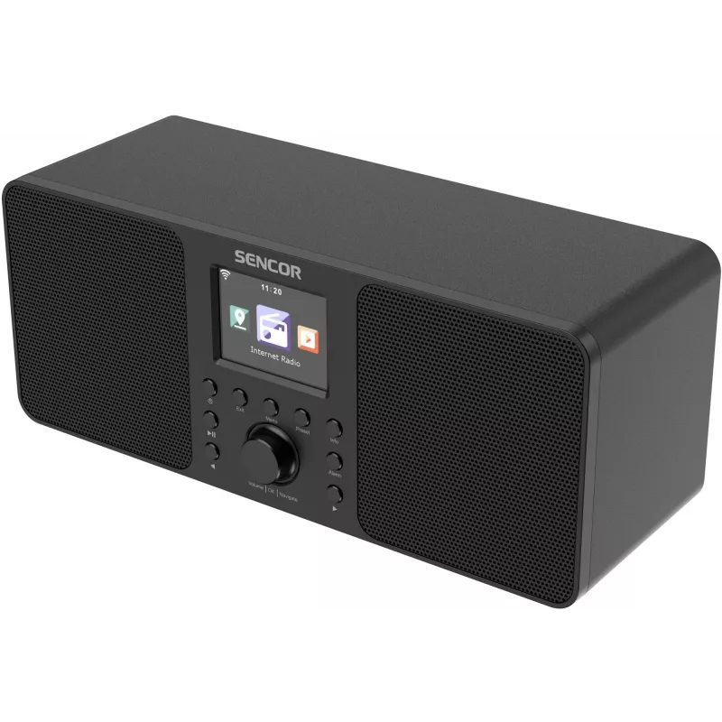 SENCOR SIR 6100WDB Radio por internet con DAB+, FM, Wi-Fi, Bluetooth, USB, 2x10W, blanca