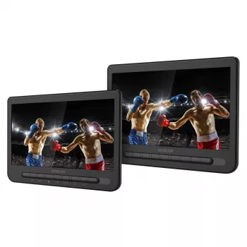 SENCOR SPV 7105 DUAL Monitor para reposacabezas de coche con DVD 2x10