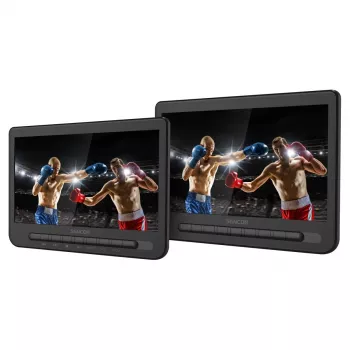 SENCOR SPV 7105 DUAL Monitor para reposacabezas de coche con DVD 2x10