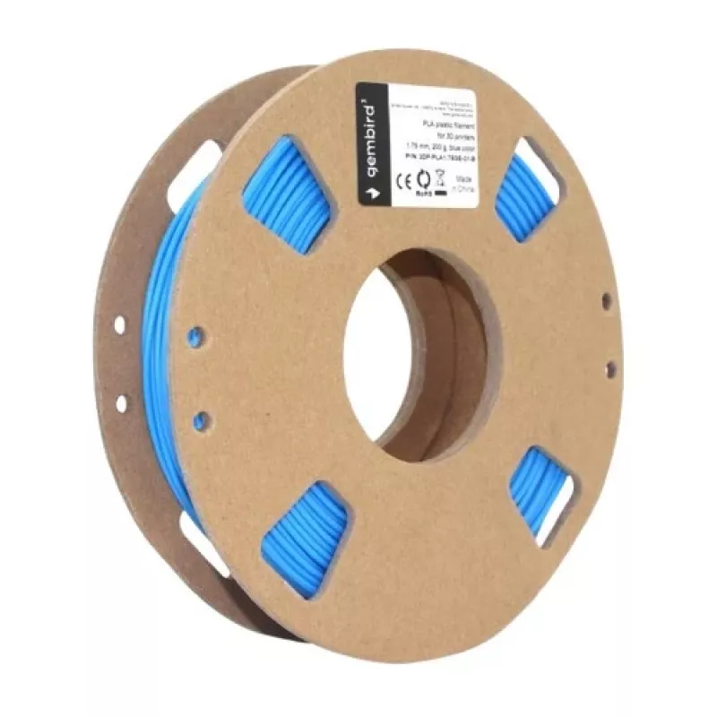 Gembird azul - 200 g - filamento PLA (3D)