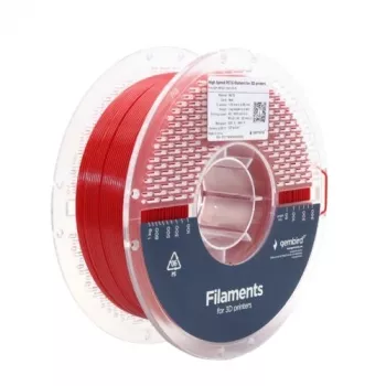 GEMBIRD filamento PETG High Speed, 1,75 mm, 1 kg, rojo