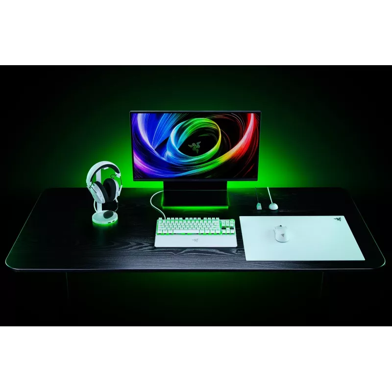 RAZER Atlas Pro - Alfombrilla de ratón gaming blanca