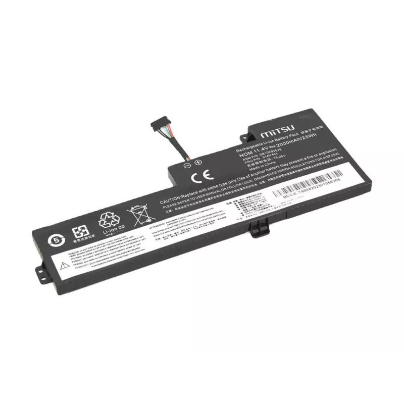 MITSU Batería para Lenovo T470 T480 A475 A485 01AVA19