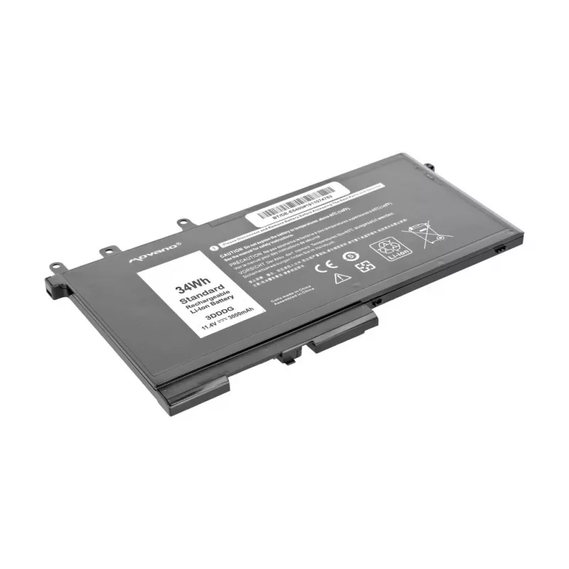 MITSU Batería 3DDDG para Dell Latitude 5280 5480 5495 5580 - 3000 mAh (34 Wh)