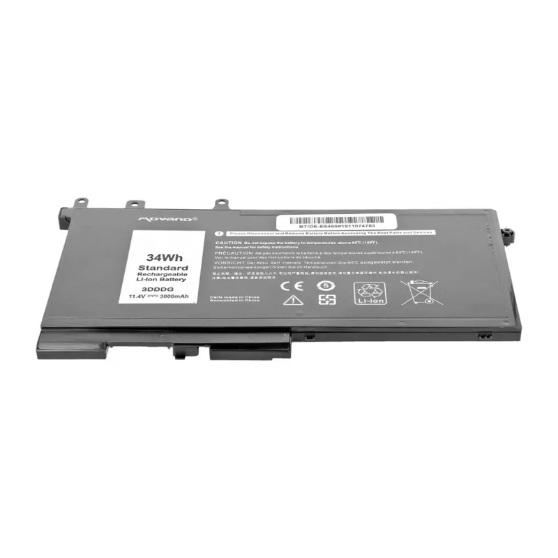 MITSU Batería 3DDDG para Dell Latitude 5280 5480 5495 5580 - 3000 mAh (34 Wh)