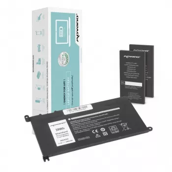 MITSU Batería WDX0R P75F P62F P66F T2JX4 WDXOR para Dell - 3400 mAh (39 Wh)