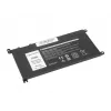 MITSU Batería WDX0R P75F P62F P66F T2JX4 WDXOR para Dell - 3400 mAh (39 Wh)
