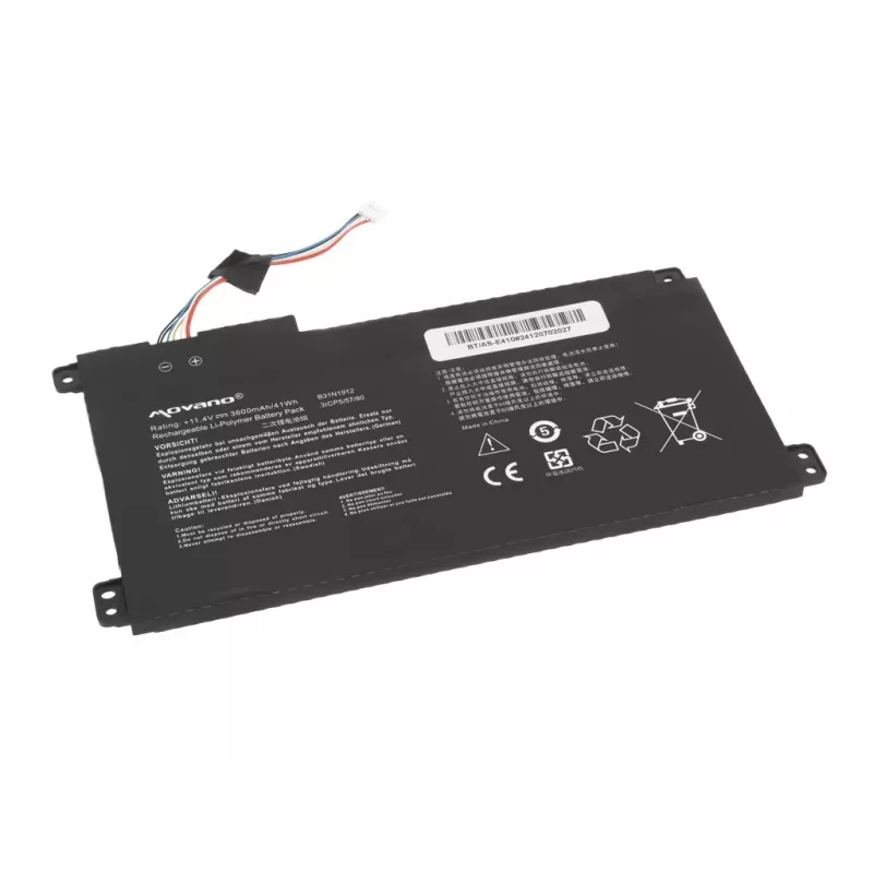 MITSU Batería B31N1912 C31N1912 para Asus E410MA L410MA - 3600 mAh (41 Wh)