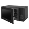 AMICA Microondas AMGF17M2B con grill, 17L, 700W, negro