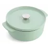 KitchenAid Olla de hierro fundido esmaltado 26 cm, Pistacho
