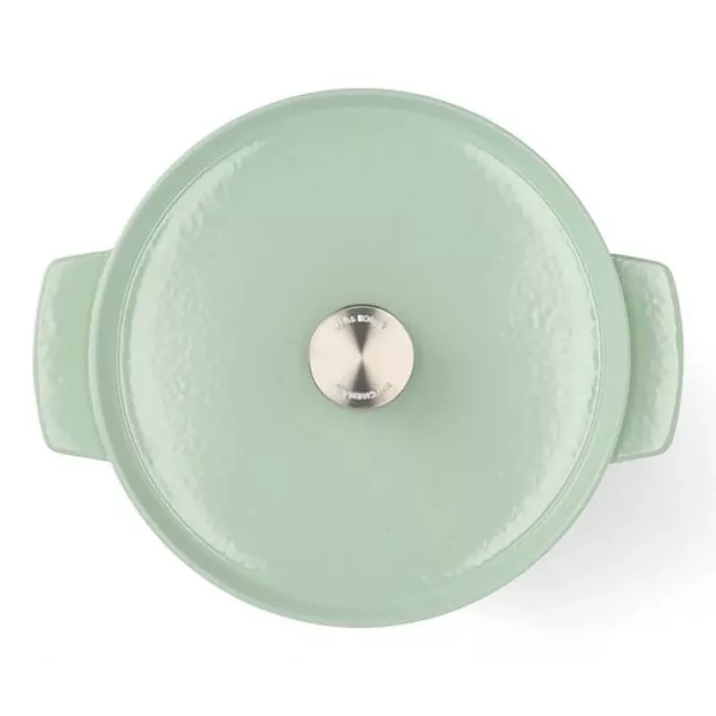 KitchenAid Olla de hierro fundido esmaltado 26 cm, Pistacho