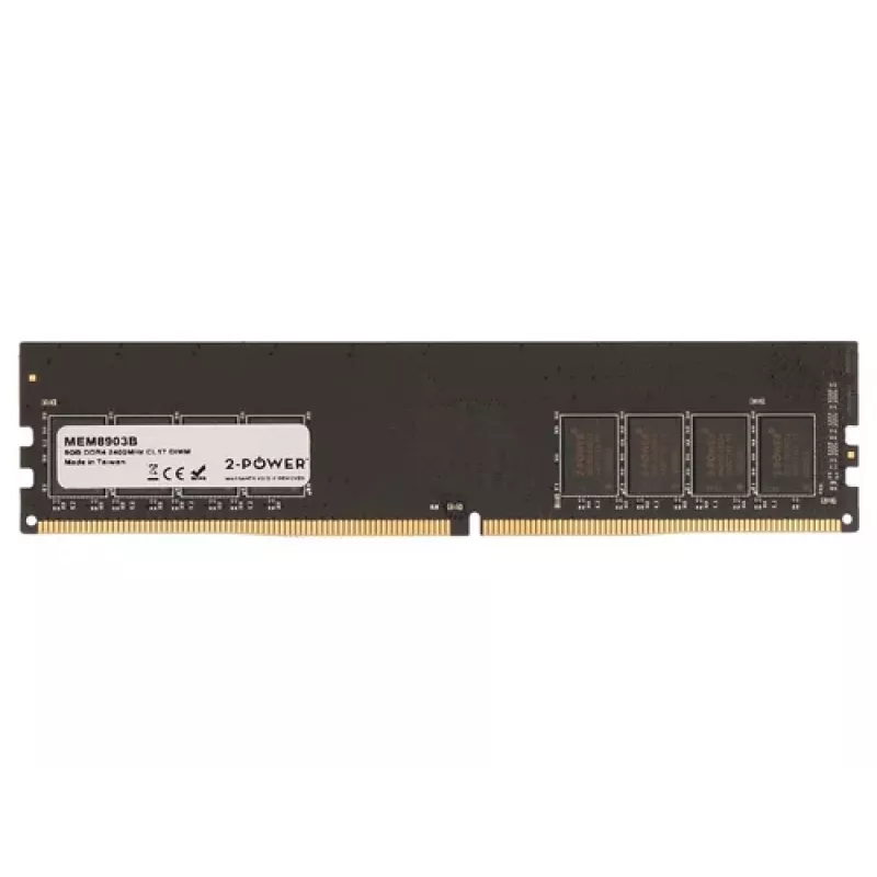 2-Power DDR4 8 GB módulo de memoria para sobremesa 288-Pin DIMM (PC4-21300, 2666 MHz, CL19, 1,2 V, Non-ECC, Unbuffered, Single Rank)