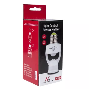 MACLEAN Soporte para sensor de control de luz MCE233