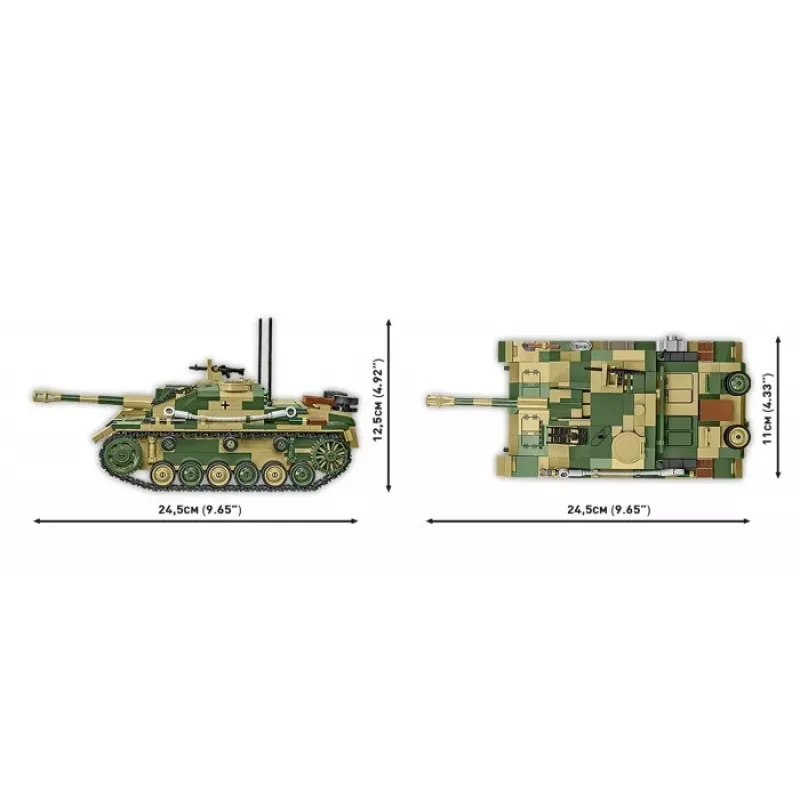 COBI KLOCKI Set de bloques de construcción StuG III Ausf. G - 955 piezas