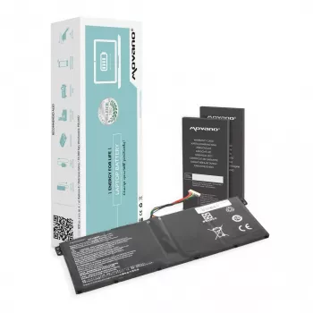 MITSU batería AC14B3K AC14B7K AC14B8K para Acer E3-111 - 3600 mAh (55 Wh)