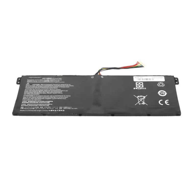 MITSU batería AC14B3K AC14B7K AC14B8K para Acer E3-111 - 3600 mAh (55 Wh)