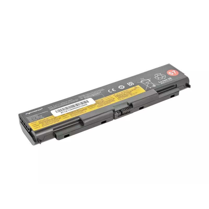 MOVANO batería 45N1153 para Lenovo ThinkPad W540 L540 T440P - 4400 mAh (48 Wh)