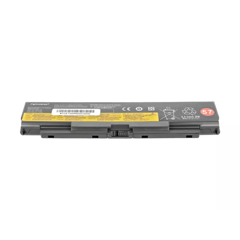 MOVANO batería 45N1153 para Lenovo ThinkPad W540 L540 T440P - 4400 mAh (48 Wh)