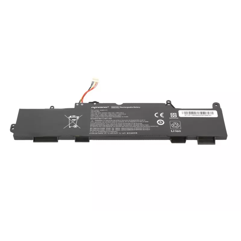 MOVANO batería SS03XL para HP EliteBook 735 745 840 G5 G6 - 4100 mAh (47 Wh)