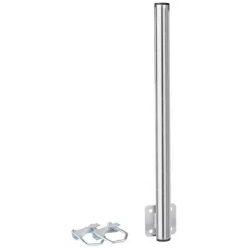 ROBSON C-1000 Soporte de antena para balcón para parabólicas y antenas DVB-T, acero galvanizado en caliente, mástil de 38 mm, brazo de 250 mm
