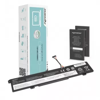 MOVANO Batería L18M3PF1 para Lenovo Ideapad L340-15IRH L340-17IRH - 4600 mAh (53 Wh)