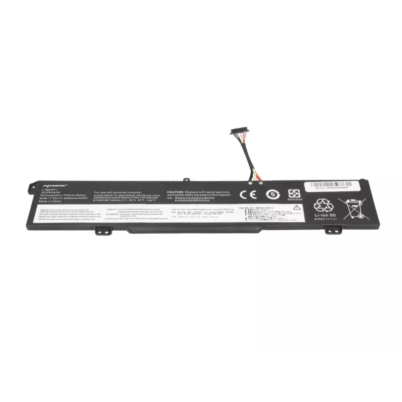 MOVANO Batería L18M3PF1 para Lenovo Ideapad L340-15IRH L340-17IRH - 4600 mAh (53 Wh)