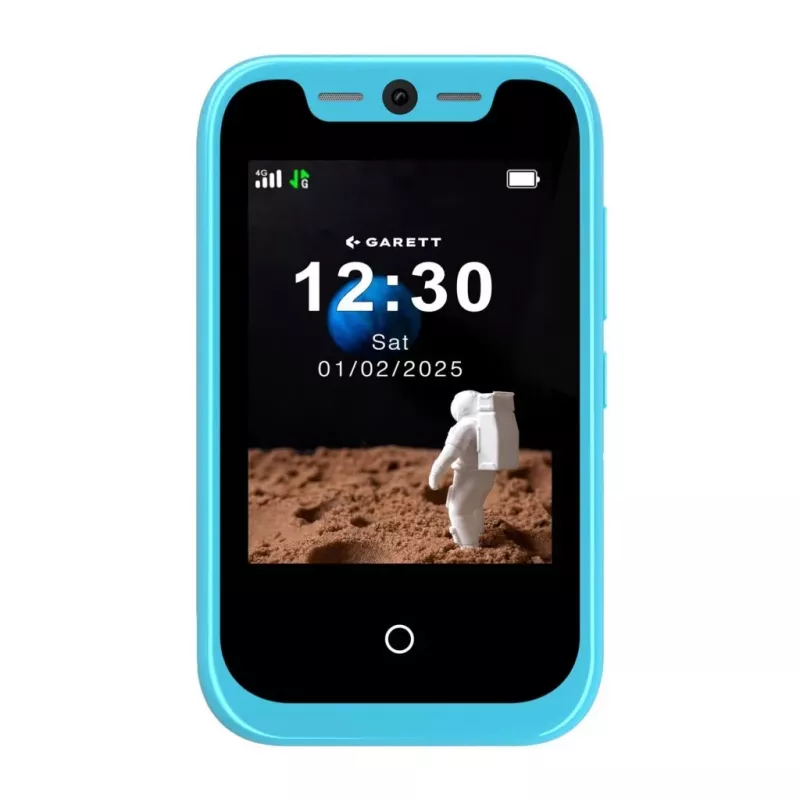 Garett OneKid Phone Niebieski - Reloj inteligente para niños con GPS, SOS, IP67, Azul