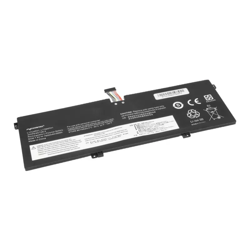 MOVANO Batería L17C4PH1 para Lenovo Yoga C930-13IKB - 7600 mAh (58 Wh)
