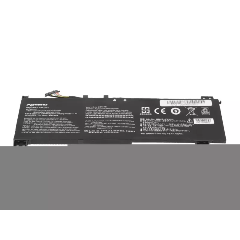 MOVANO Batería L20C3PC2 L20M3PC2 L20L3PC2 para Lenovo IdeaPad Gaming 3 15ACH6 15IHU6 - 3750 mAh (43 Wh)