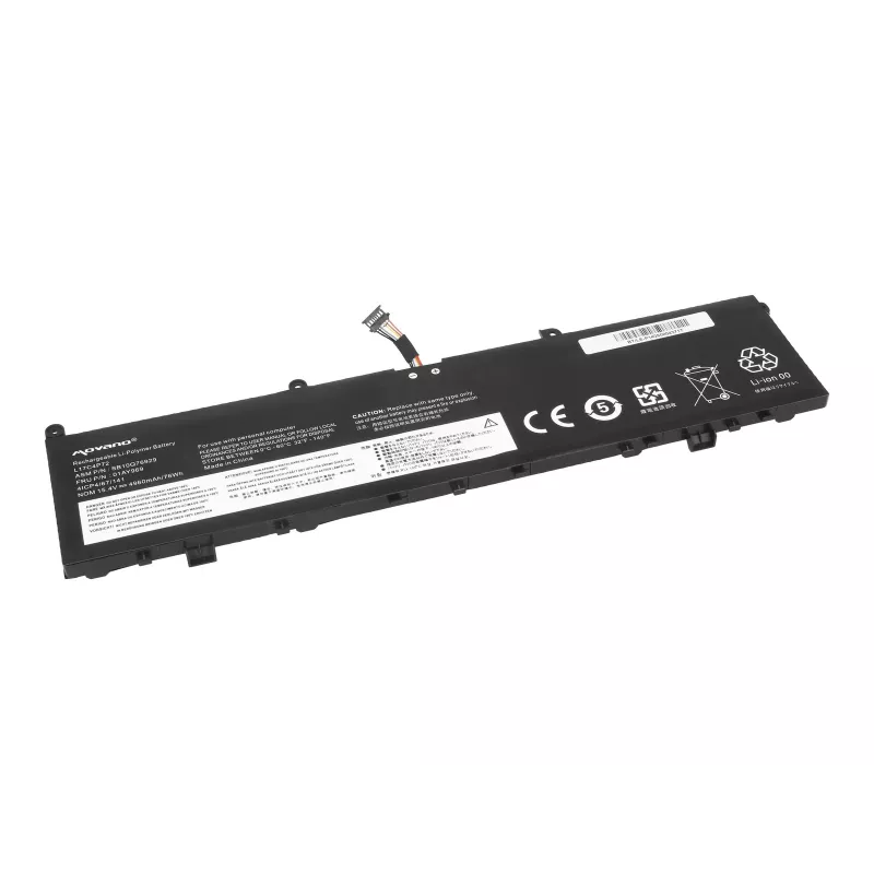 MOVANO Batería L17C4P72 L17M4P72 para Lenovo ThinkPad P1 X1 Extreme 1. 2. Gen 01AY969 - 4960 mAh (76 Wh)
