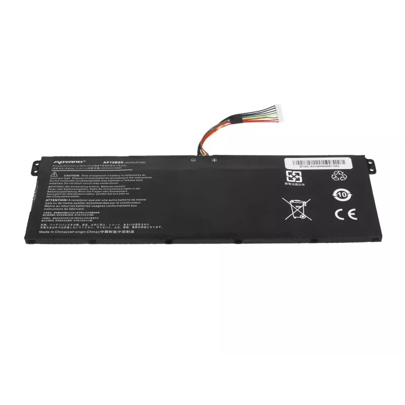 MOVANO Batería AP19B8K para Acer Aspire 3 A314-22 A315-56 A315-57 A315-58 A317 - 3400 mAh (39 Wh)