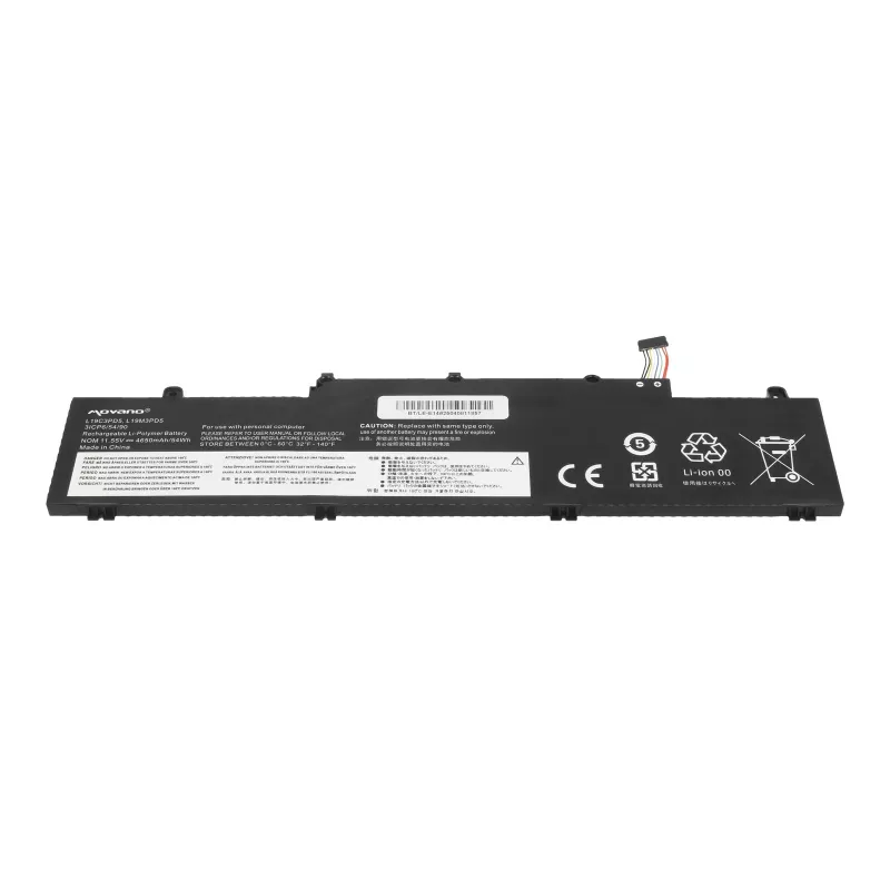 Batería MOVANO L19M3PD5 L19C3PD5 L19D3PD5 para Lenovo ThinkPad E14 E15 Gen2 Gen3 Gen4 - 4650 mAh (54 Wh)