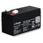 Batería AGM Voltage 12V 1,2Ah VE12-1.2 (6-9 años de vida útil)