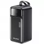 AWEI PA-106 batería externa 50000mAh 22.5W PD 3xUSB-C negra