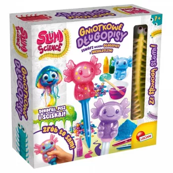 LISCIANI Slumi Squishy Pens - surtido de bolígrafos novedosos con punta antiestrés, tinta negra, punta media de 0,7 mm, pack de 1 unidad