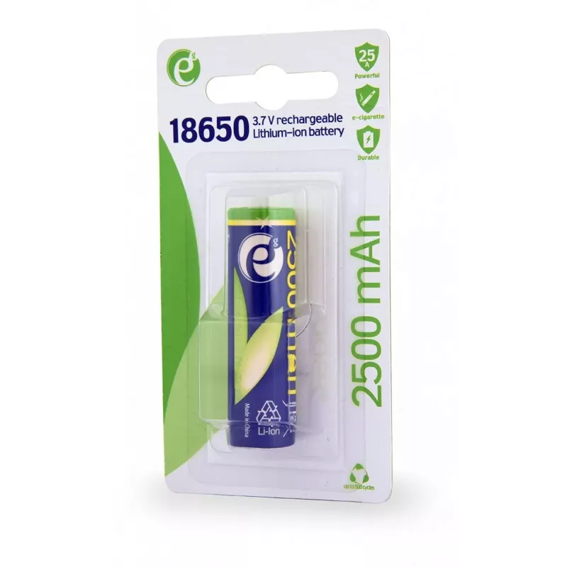 Batería GEMBIRD 3,7V Li-Ion 18650 2500mAh