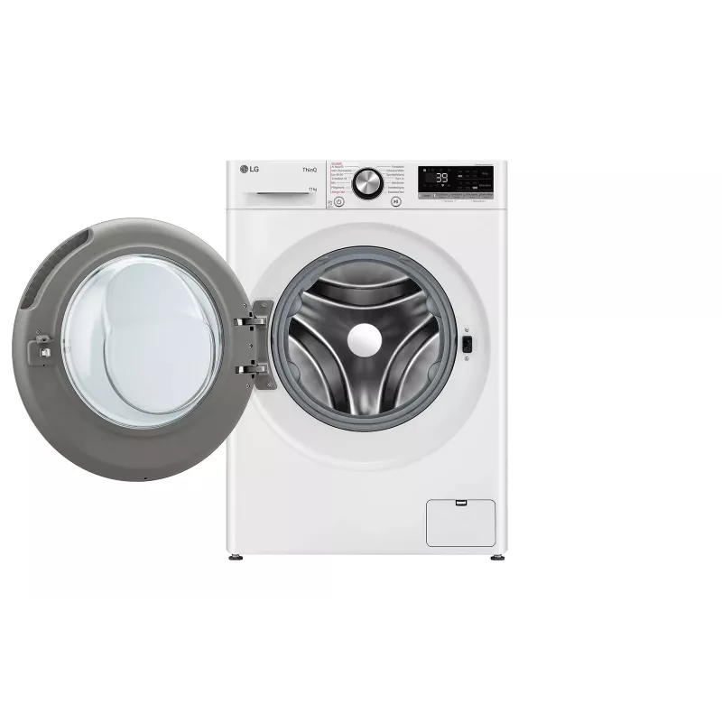 LG Electronics F6WR7011 lavadora (11 kg, 1600 rpm, blanca, Wi-Fi)