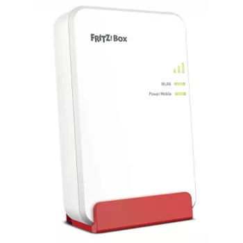FRITZ!Box 6860 5G v2 router móvil 5G/4G con Wi-Fi 6 de doble banda, Gigabit LAN, estación base DECT