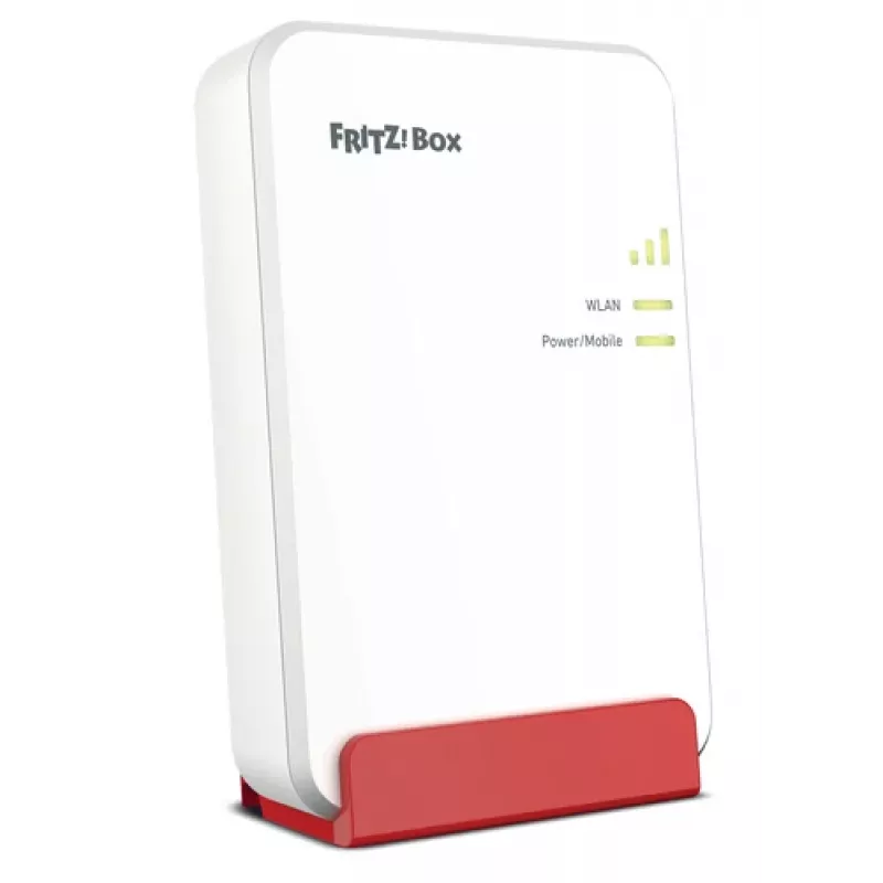 FRITZ!Box 6860 5G v2 router móvil 5G/4G con Wi-Fi 6 de doble banda, Gigabit LAN, estación base DECT