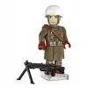 COBI Small Army Battle of the Bulge 1944 set de bloques de construcción, 75 piezas, 1 figura de soldado estadounidense