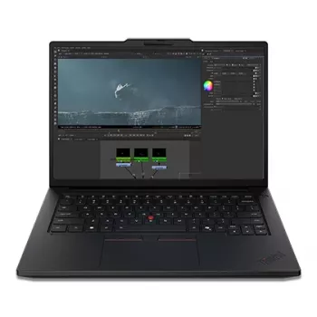 Lenovo ThinkPad P14s Gen 7 21XJ - Intel Core Ultra 9 386H - Win 11 Pro - RTX PRO 1000 Blackwell - 64 GB RAM - 1 TB SSD TCG Opal Encryption 2, NVMe - 36,8 cm (14,5