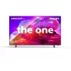 Philips 75PQS9001/12 TV Google QLED 4K Ultra HD de 75 inch con Ambilight en 3 lados, MiniLED, 120Hz, Dolby Vision y Atmos, VRR, ALLM, FreeSync Premium, compatible con G-Sync, 4x HDMI 2.1, 2x USB, Wi-Fi, Bluetooth 5.0, DVB-T/T2/C/S/S2, gris