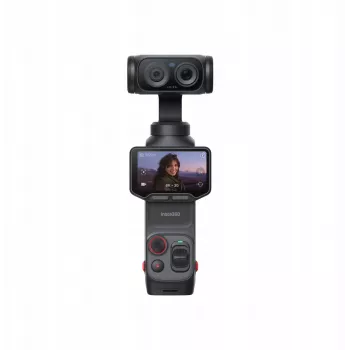 Insta360 Luna Ultra 8K cámara gimbal, Standard Bundle, Cosmic Black