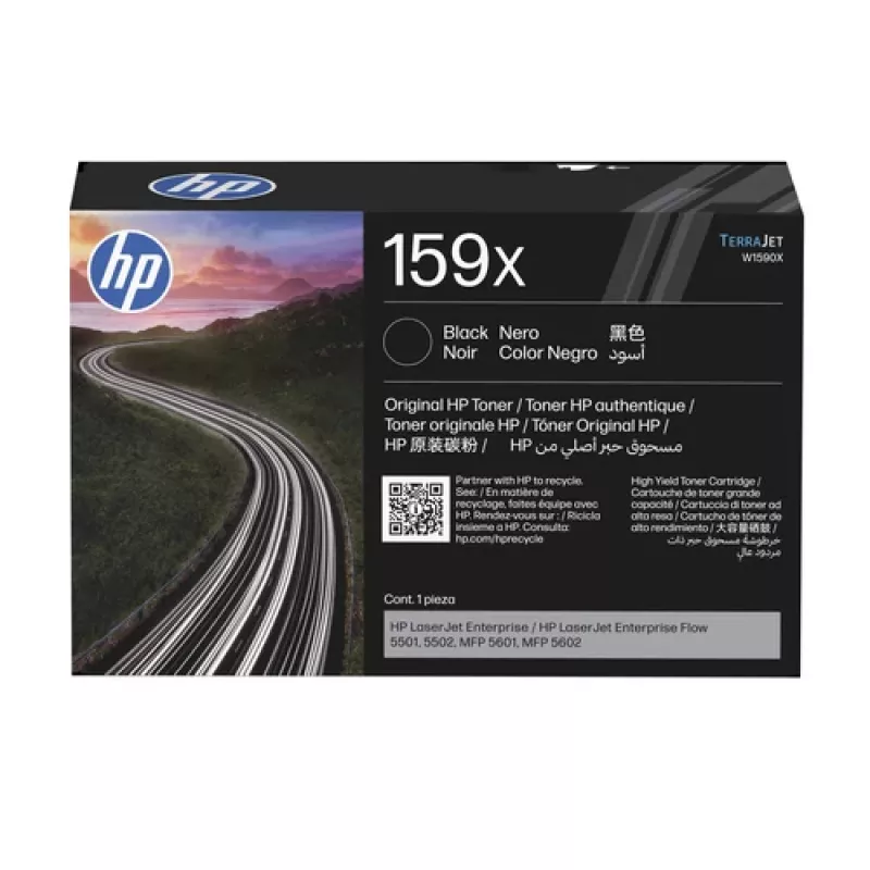 HP 159X cartucho de tóner original LaserJet negro de alto rendimiento