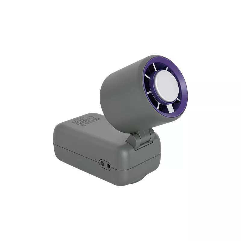 Verbatim Cool'n'Go Ice Touch Mini ventilador de mano (violeta/gris)