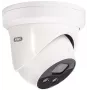 ABUS IPCB58511B cámara domo IP 8 MP 4K con objetivo de 4 mm, PoE, visión nocturna IR hasta 30 m, IP67/IK10, micrófono integrado