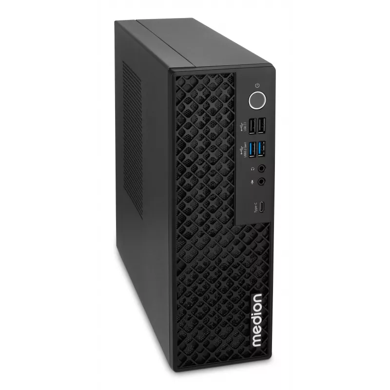 Medion 10026214 PICOWORX T80III MD340101 mini-PC, Intel Processor N100, 16GB RAM, 512GB SSD, Windows 11 Pro, Wi-Fi 6, negro